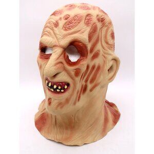 A Nightmare on Elm Street Freddy‎ Krueger Deluxe Adult Full Latex Mask NWOT